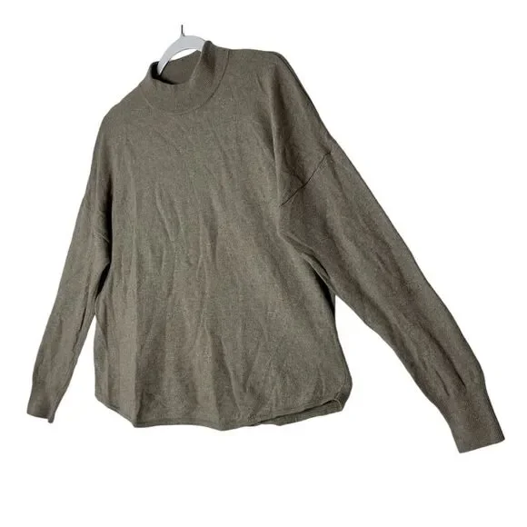 Madewell Sweater Top Women Large Alpaca Merino Wool Blend Corpcore Cozycore - Picture 5 of 8